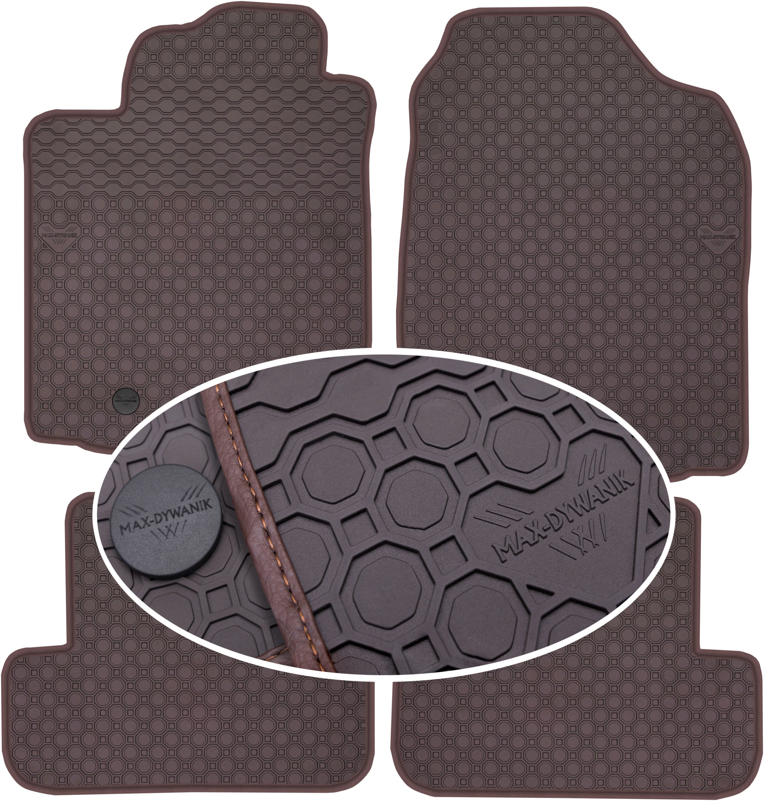 Corolla Verso I Minivan 02-04 Gumové rohože PrimeLiner