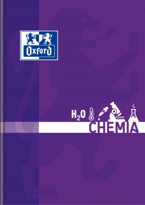 Bruliona A5 80k kratka szyty CHEMIA z marginesem 4 Marka Oxford