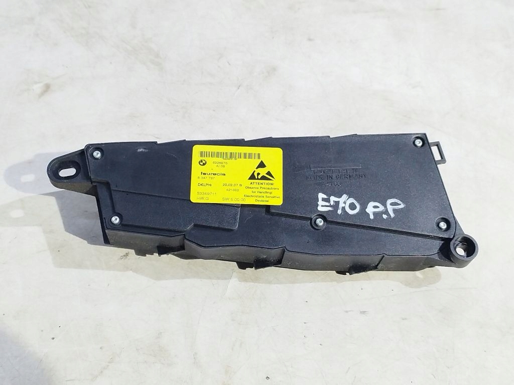 BMW X5 E70 panel manipulator Bedienteil Schalter SITZ rechts EU