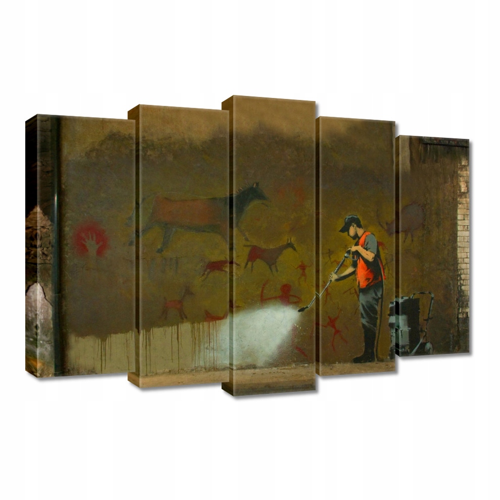 

Obrazy 70x50 Banksy Usuwanie sztuki