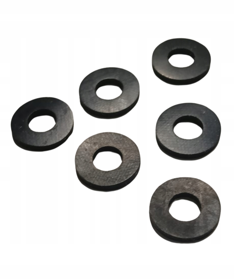Podkładka gumowa pod śrube M8 19x9x1,5 Sbr 100 sztuk Trwałość Dopasowanie