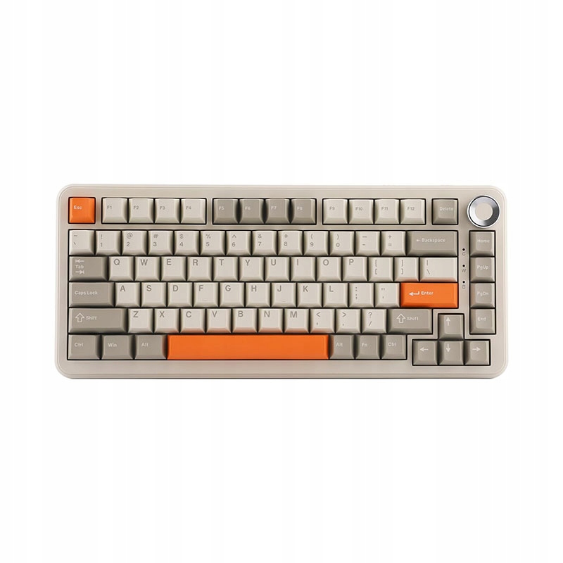 Mechanická herní klávesnice Ajazz AK820MAX Tir-mode UBS-C+2.4G+BT 75%TKL Rgb