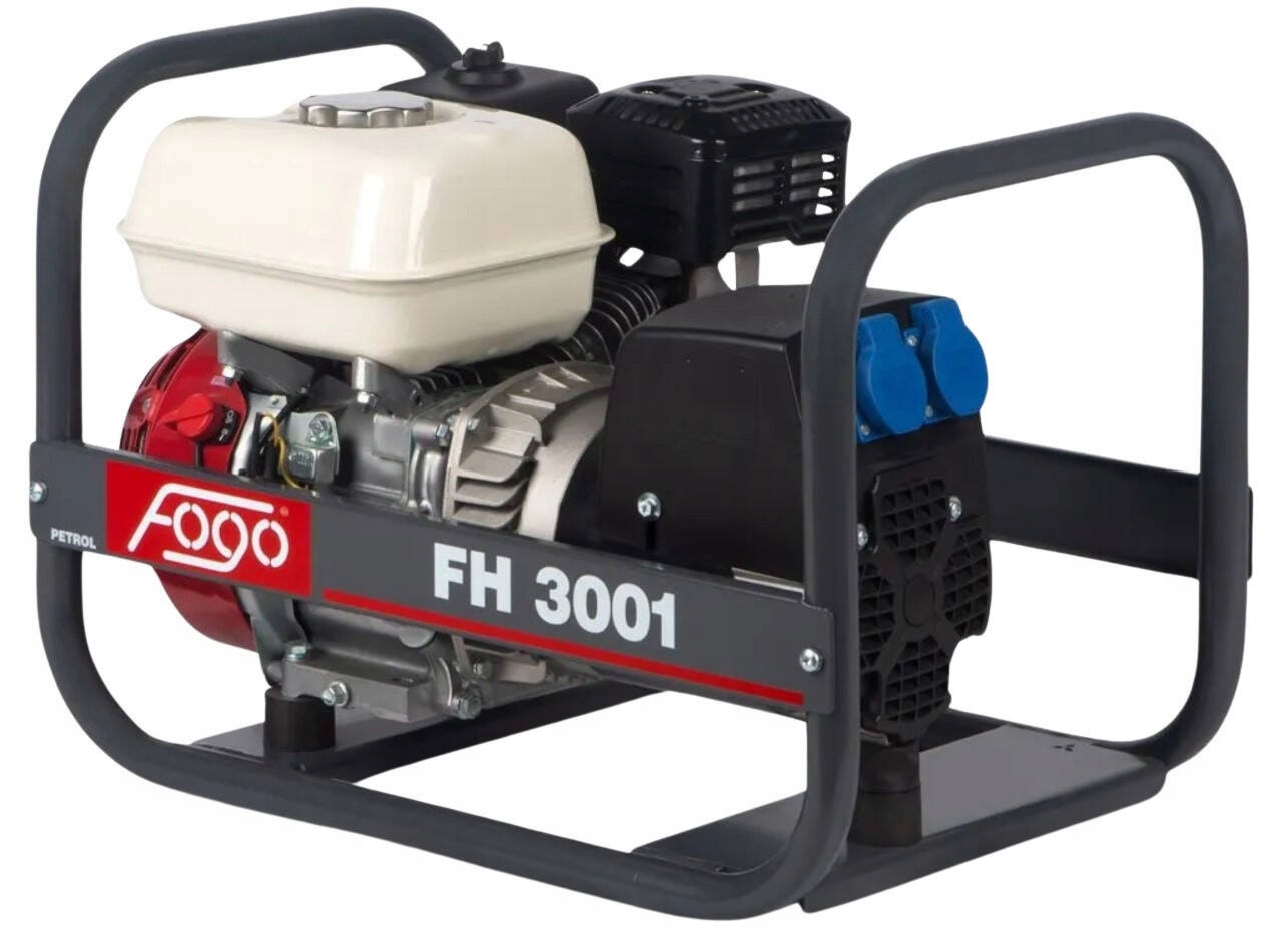 Agregat Prądotwórczy Benzynowy 3,0kW 230V IP23 Silnik Honda Fogo Fh 3001