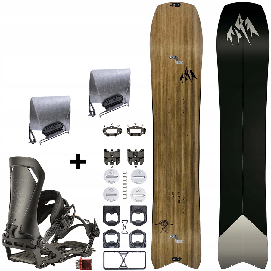 Splitboard JONES Hovercraft 3D 2.0 wiązania pucks