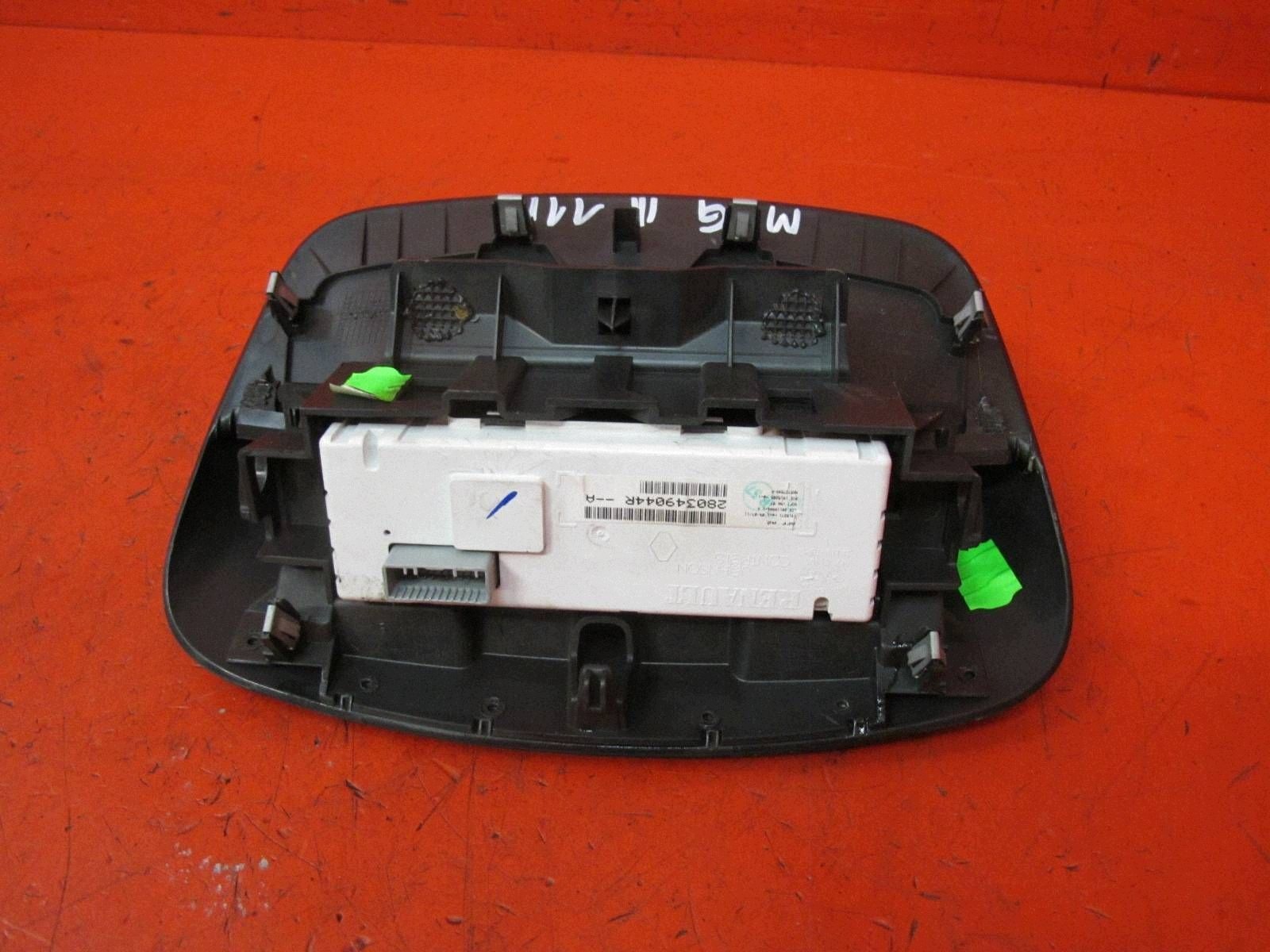 RENAULT MEGANE III 3 display MONITOR clock visor cover frame