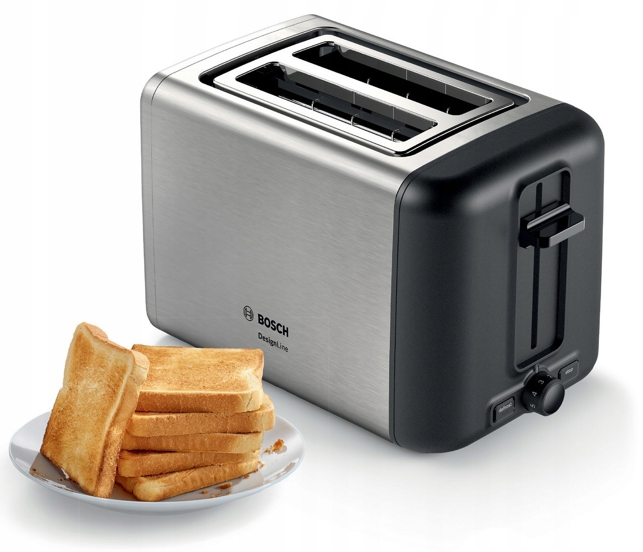 Toster BOSCH TAT3P420 (INOX) 970W Kod producenta TAT 3P420