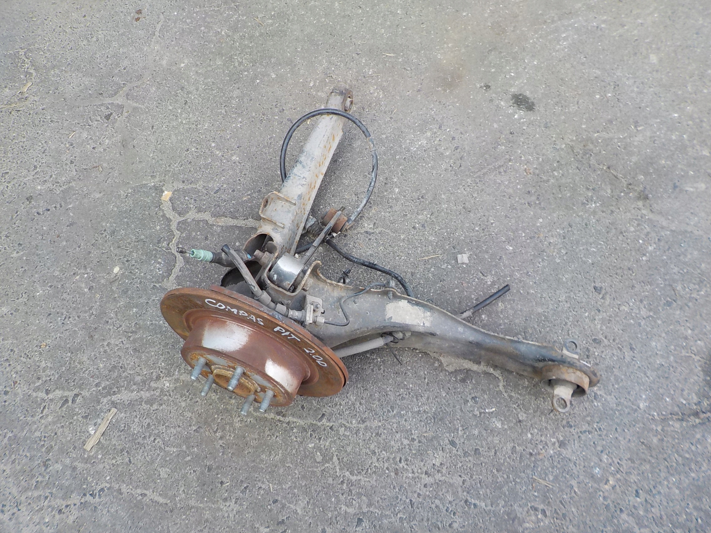 swing arm right rear part jeep compass and 2,0 crd 4x4 2007r