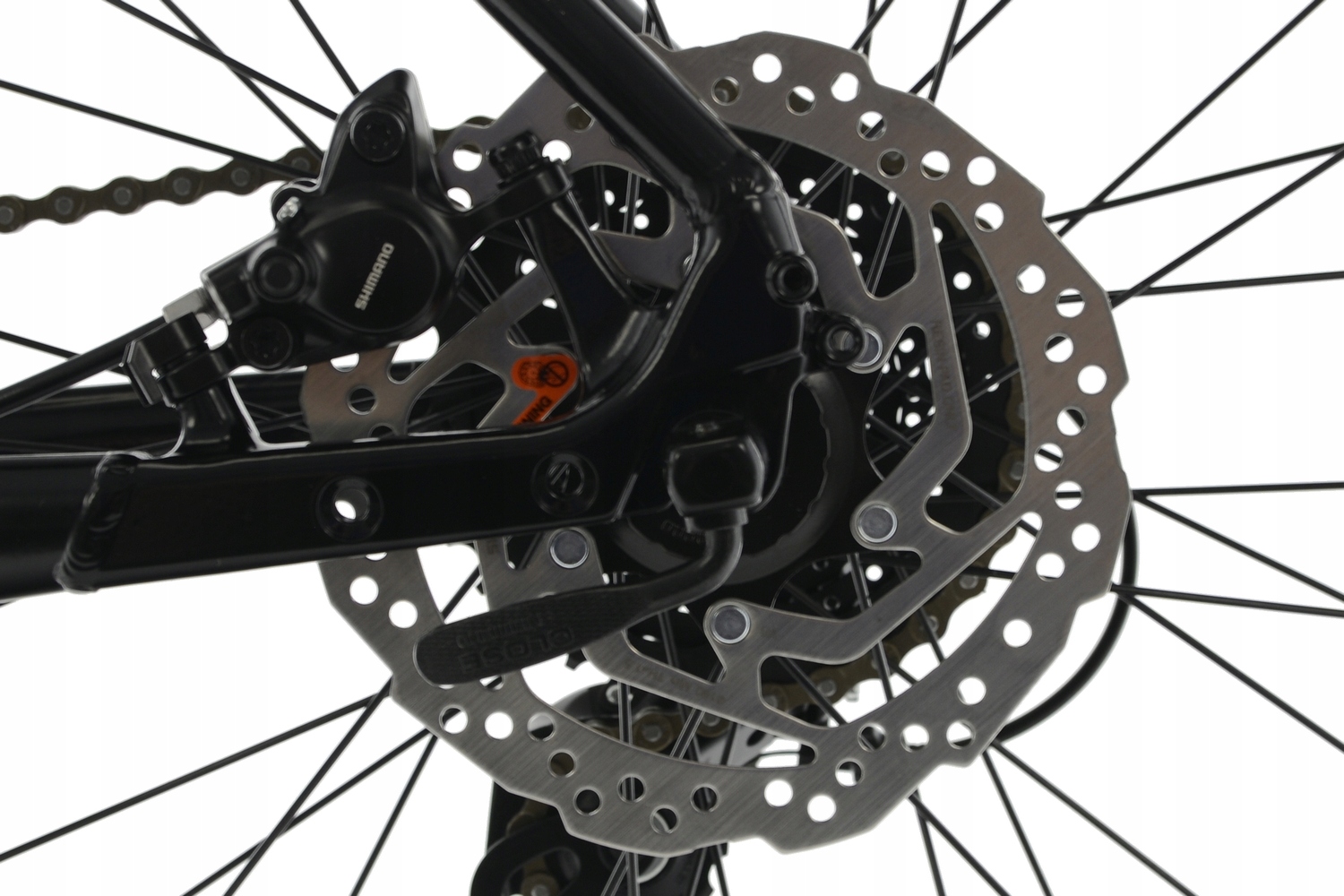 Rower Cross Kands Canavaro męski 2024 koło 28 hydraulika shimano 21 czarny Rodzaj przerzutki zewnętrzna