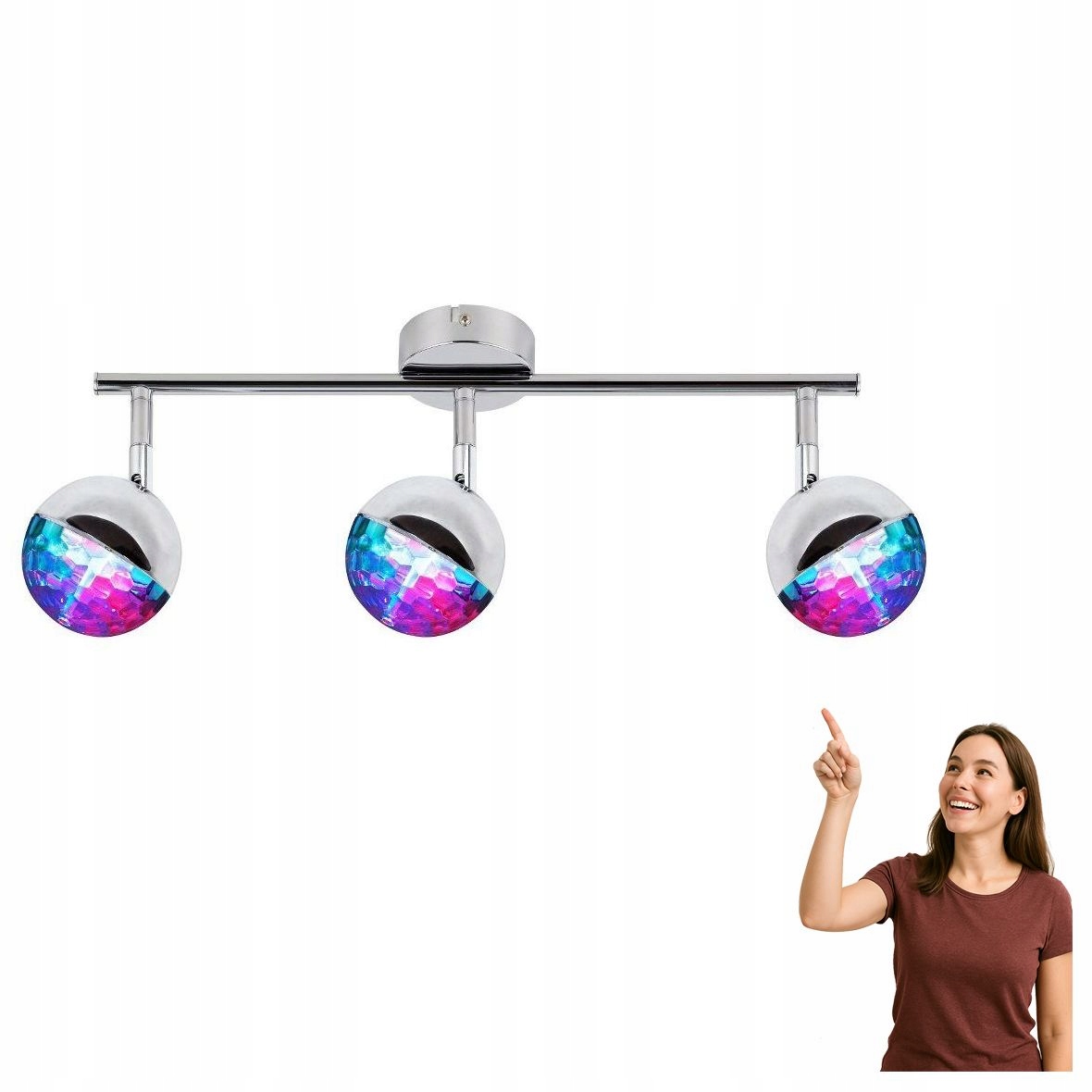 Led reflektor bodové svietidlo 3x3W Party 93-67777 Candellux