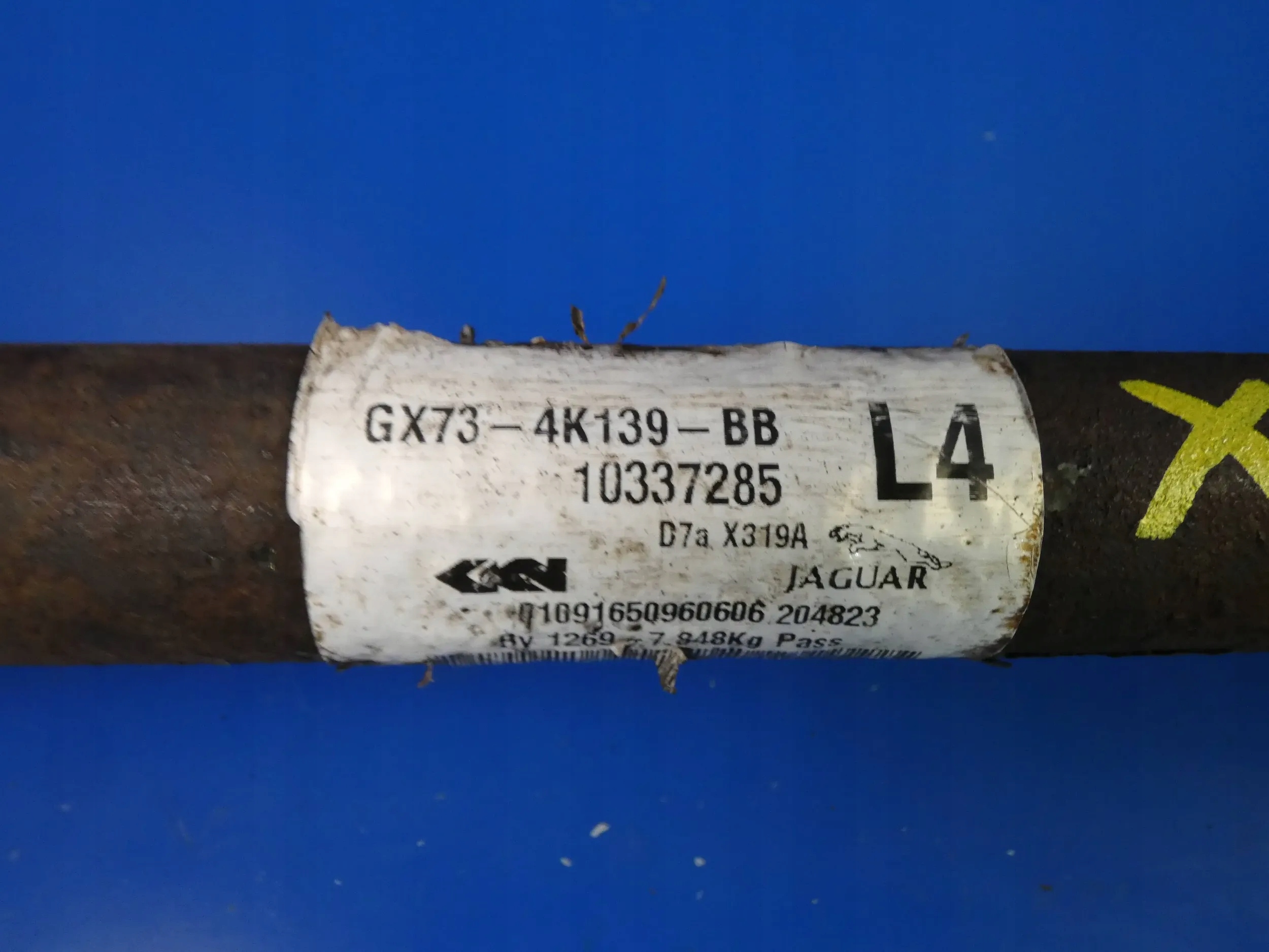 JAGUAR XE X760 2.0 D semi-axis left rear part rear