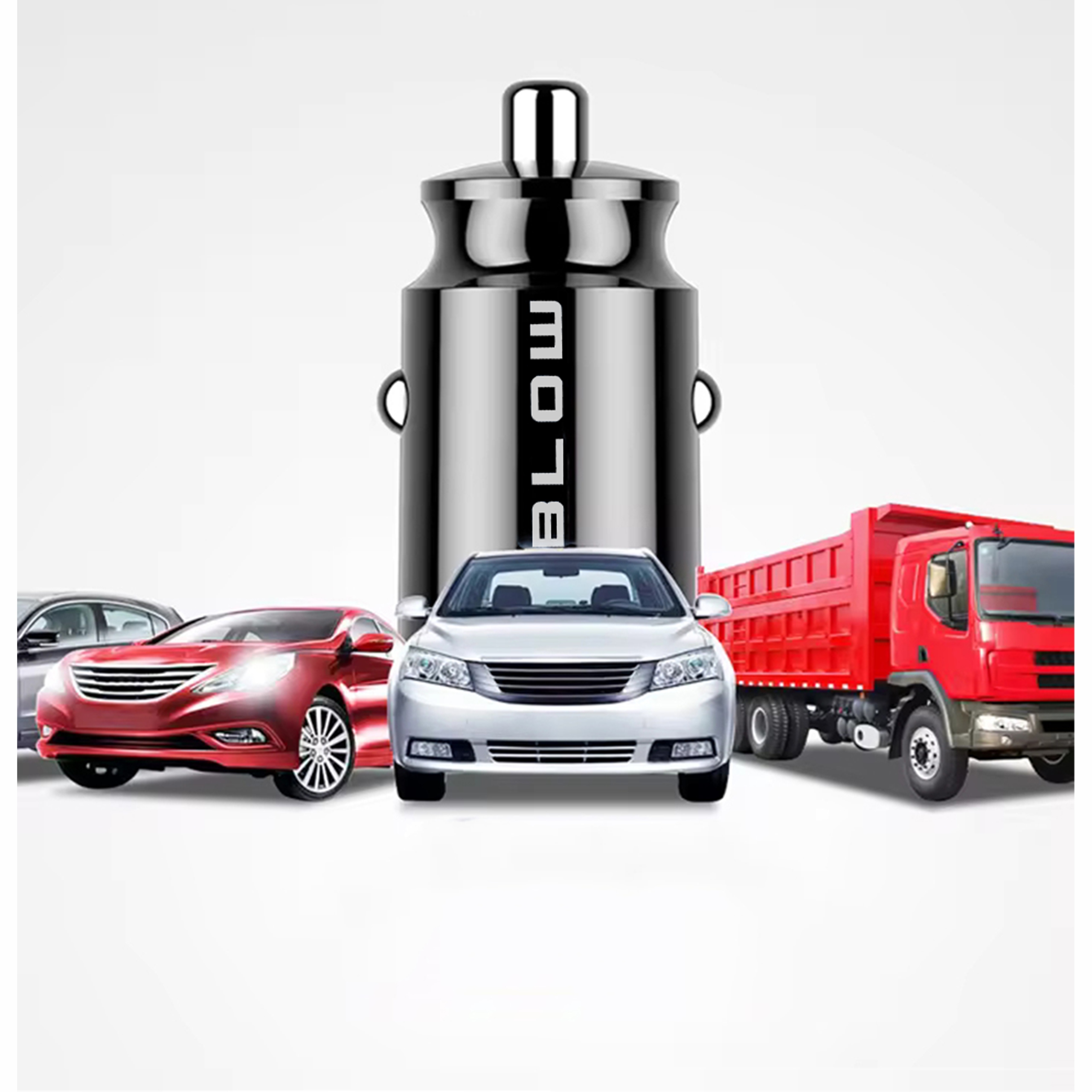 ŁADOWARKA SAMOCHODOWA MAŁA SZYBKA STABILNA MOCNA 2x USB 5V 4,8A 12-24V DC Stan opakowania oryginalne