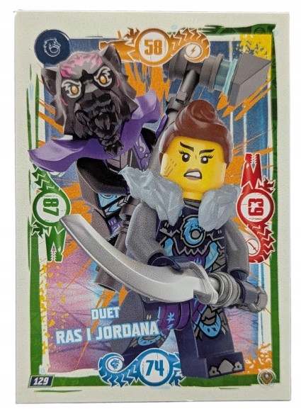 Karta Lego Ninjago Seria 9 Następny Poziom Numer 129