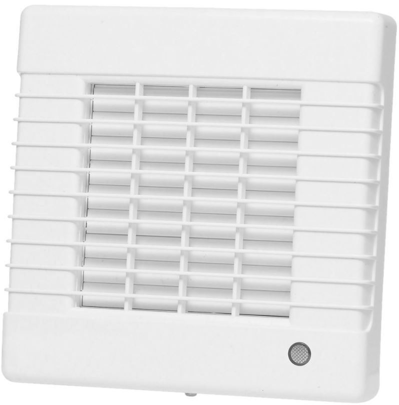 Kúpeľňový ventilátor s vlhkomerom a čističom vlhkosti