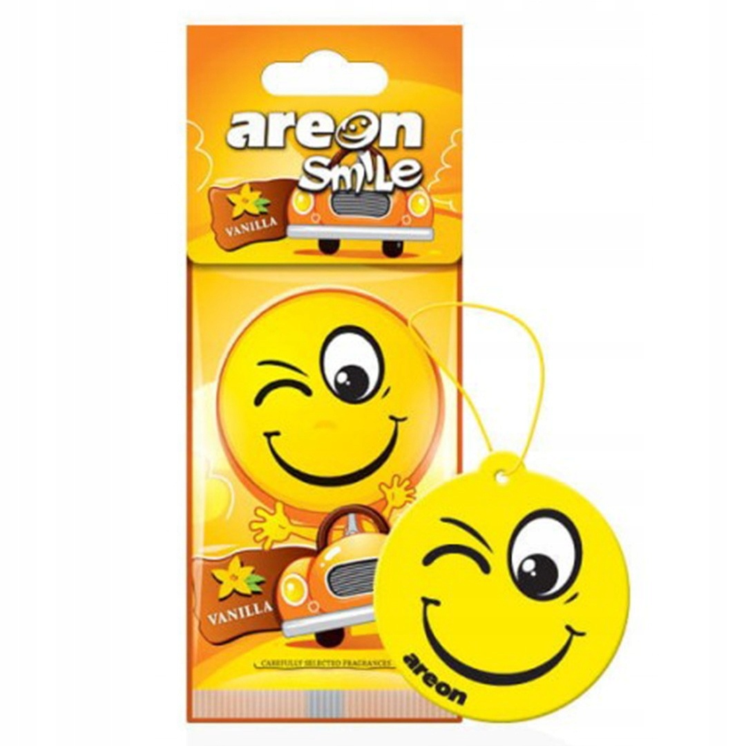 

Areon Dry Smile Vanilla zawieszka zapachowa