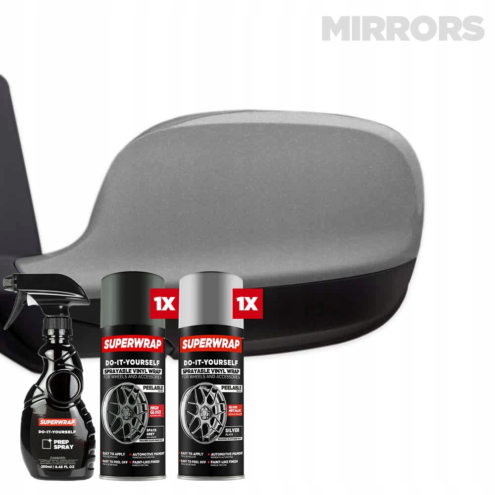 Набір дзеркал Silver SUPERWRAP