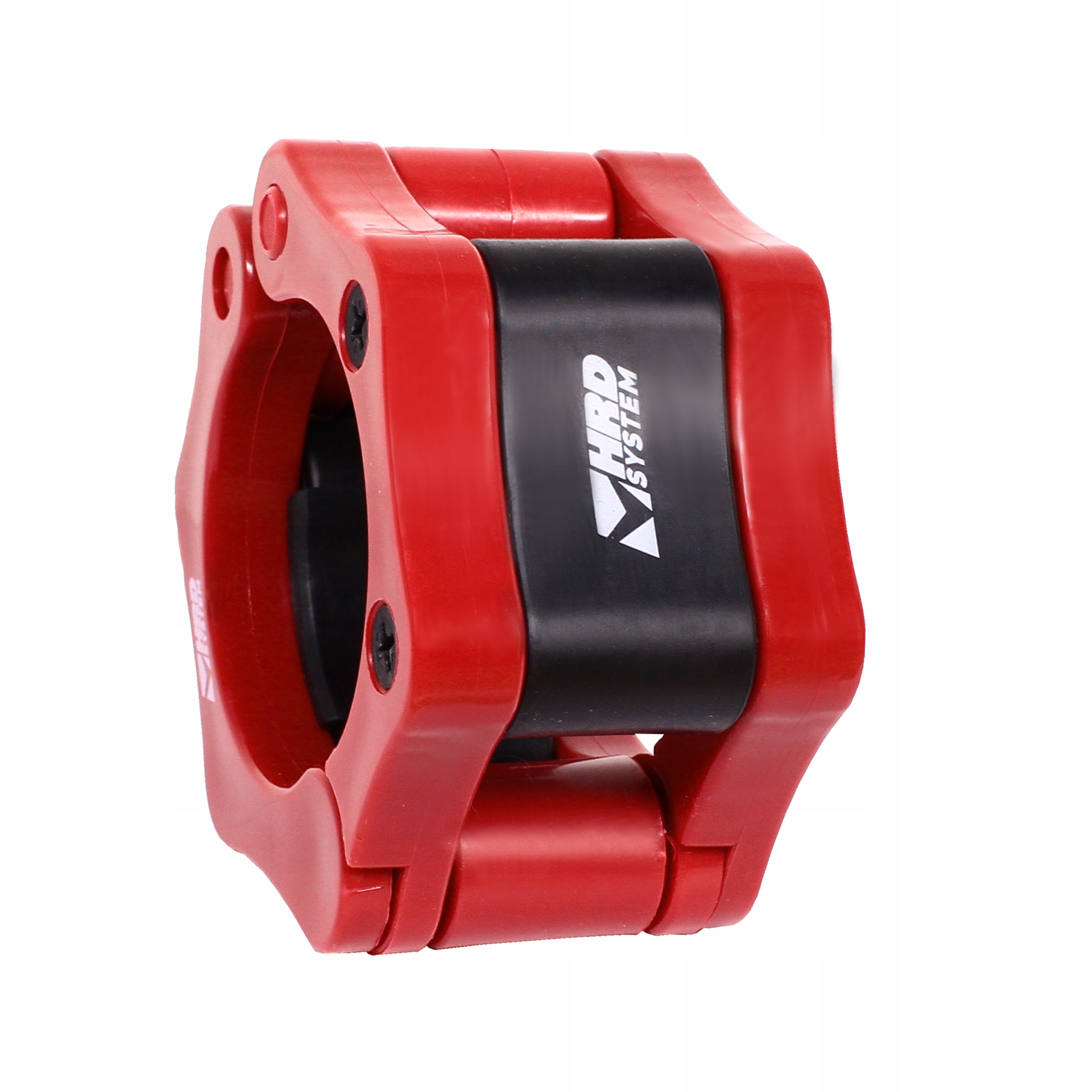 HRD SYSTEM ZACISKI NA GRYF OLIMPIJSKI 50MM SZTANGĘ HG 2 SZT. CZERWONE Marka Beltor