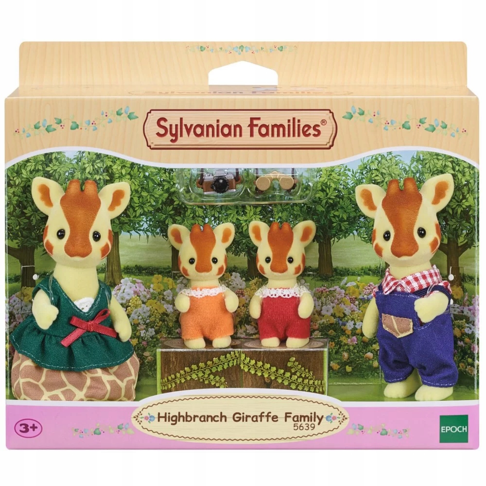 Sylvanian Families Rodzina żyraf z długą szyją 5639