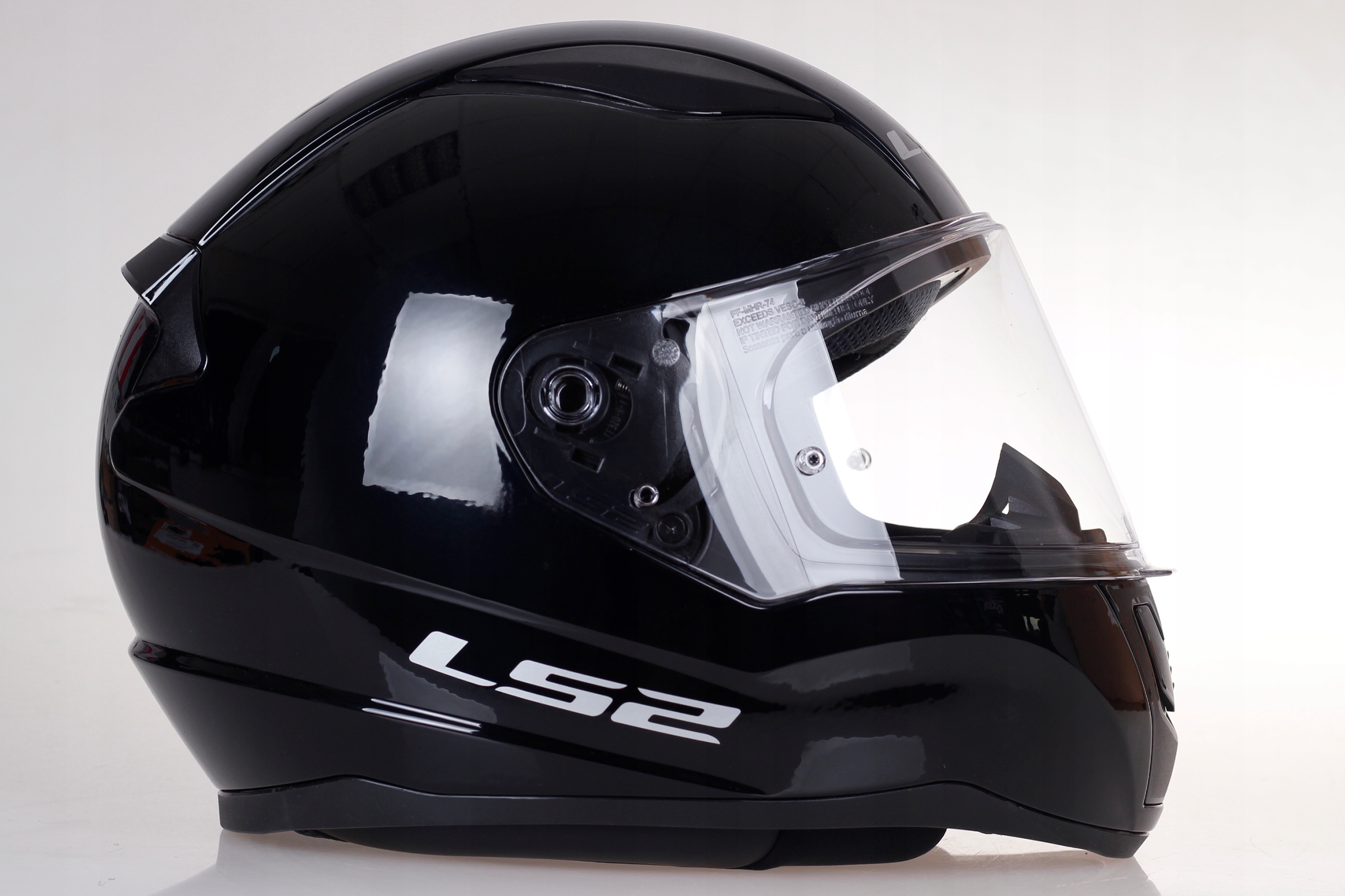 LS2 FF353 RAPID II KASK MOTOCYKLOWY CZARNY POŁYSK SYSTEM PINLOCK ECE 22.06 Model LS2 FF353 Rapid