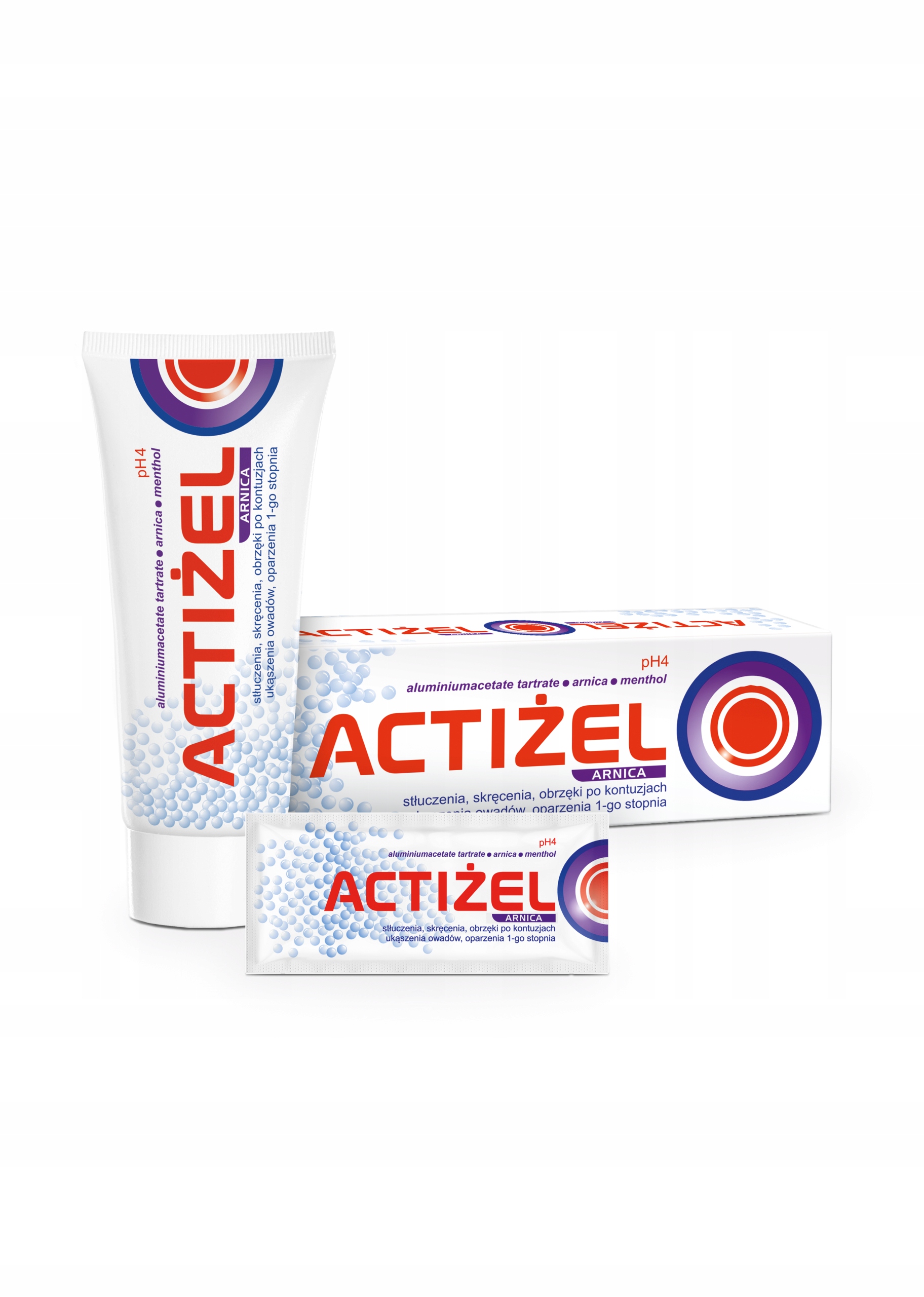 

Actiżel Arnica Stłuczenia Obrzęki Altacet 75g