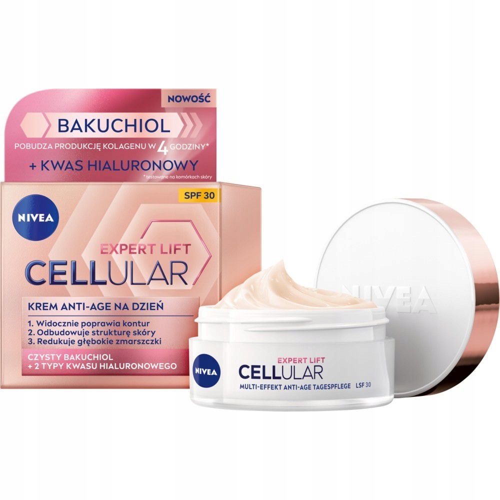 Nivea Cellular Expert Lift Denní Anti-age Krém SPF30 50 ML