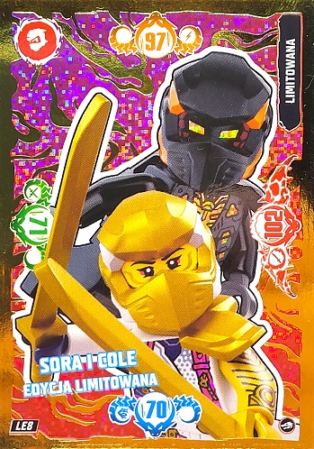 Lego Ninjago Karta Limitowana Seria 10 LE8