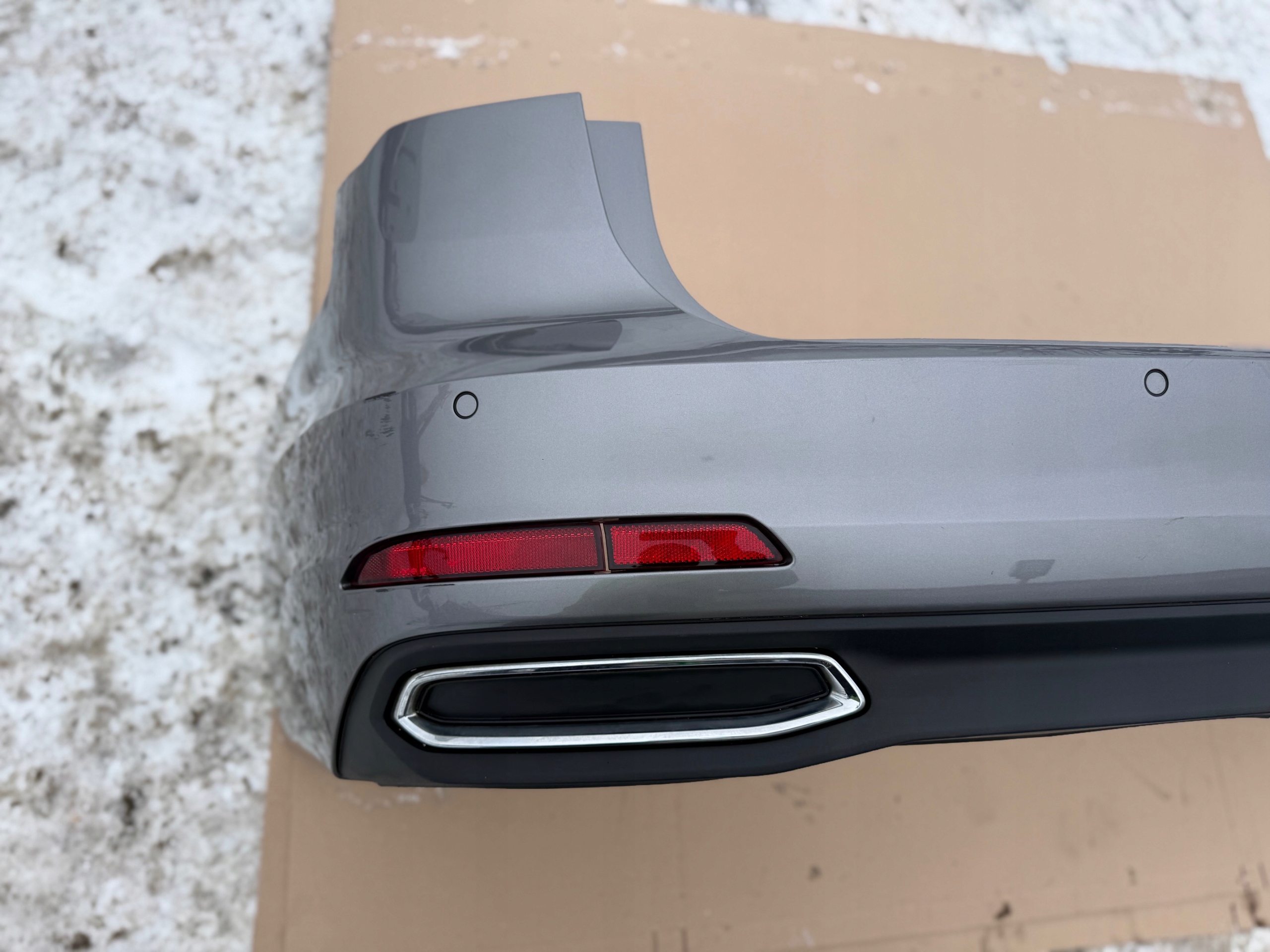 AUDI A6 C8 LZ7F AVANT KOMBI bumper rear part rear 4 PDC