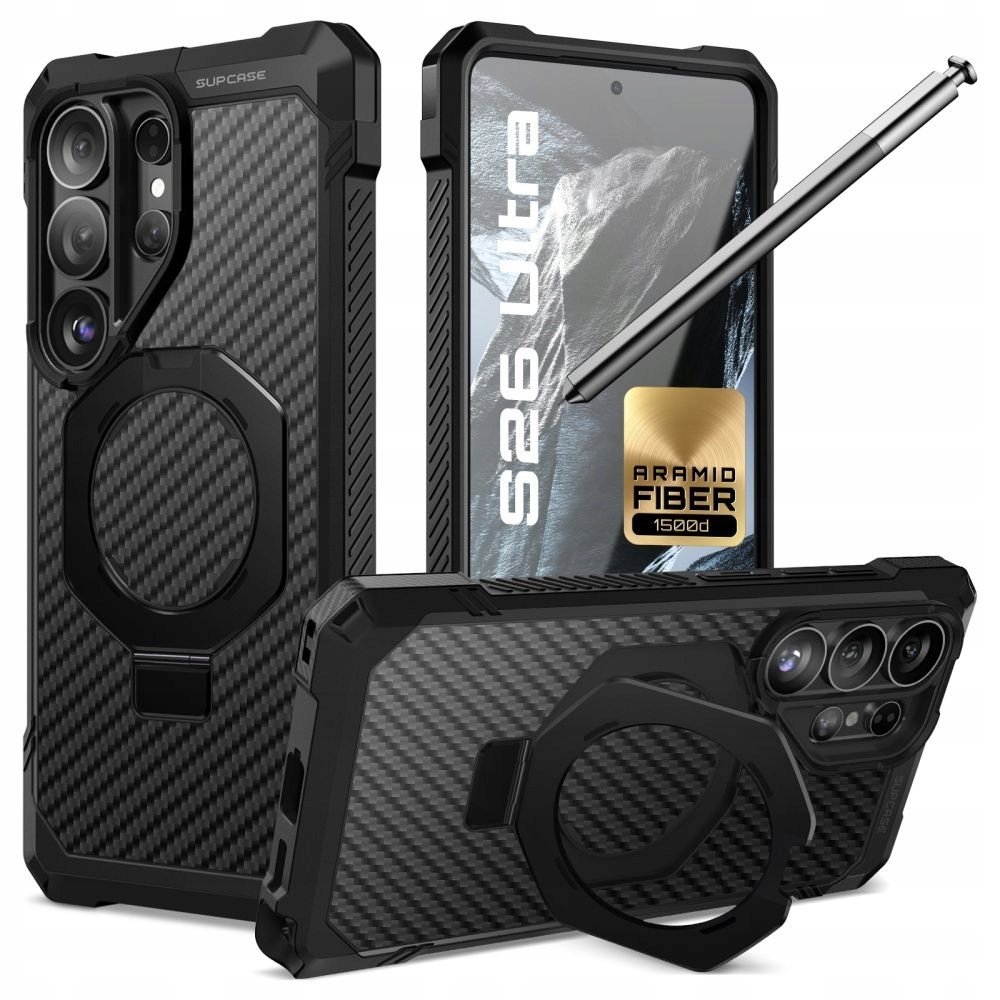 Supcase Puzdro Ub Grip Magsafe Pre Galaxy S26 Ultra Aramid Ochrana Telefónu