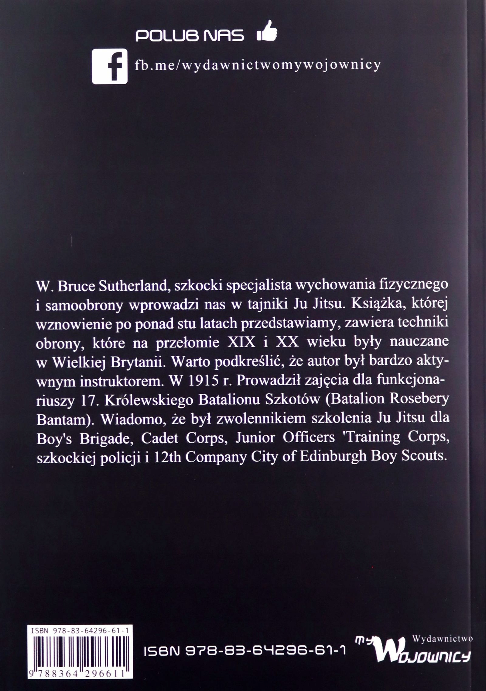 JU-JITSU - Bruce Sutherland [KSIĄŻKA] Stan opakowania oryginalne