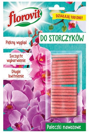 

Pałeczki do Storczyków 20 szt 100 dni Florovit