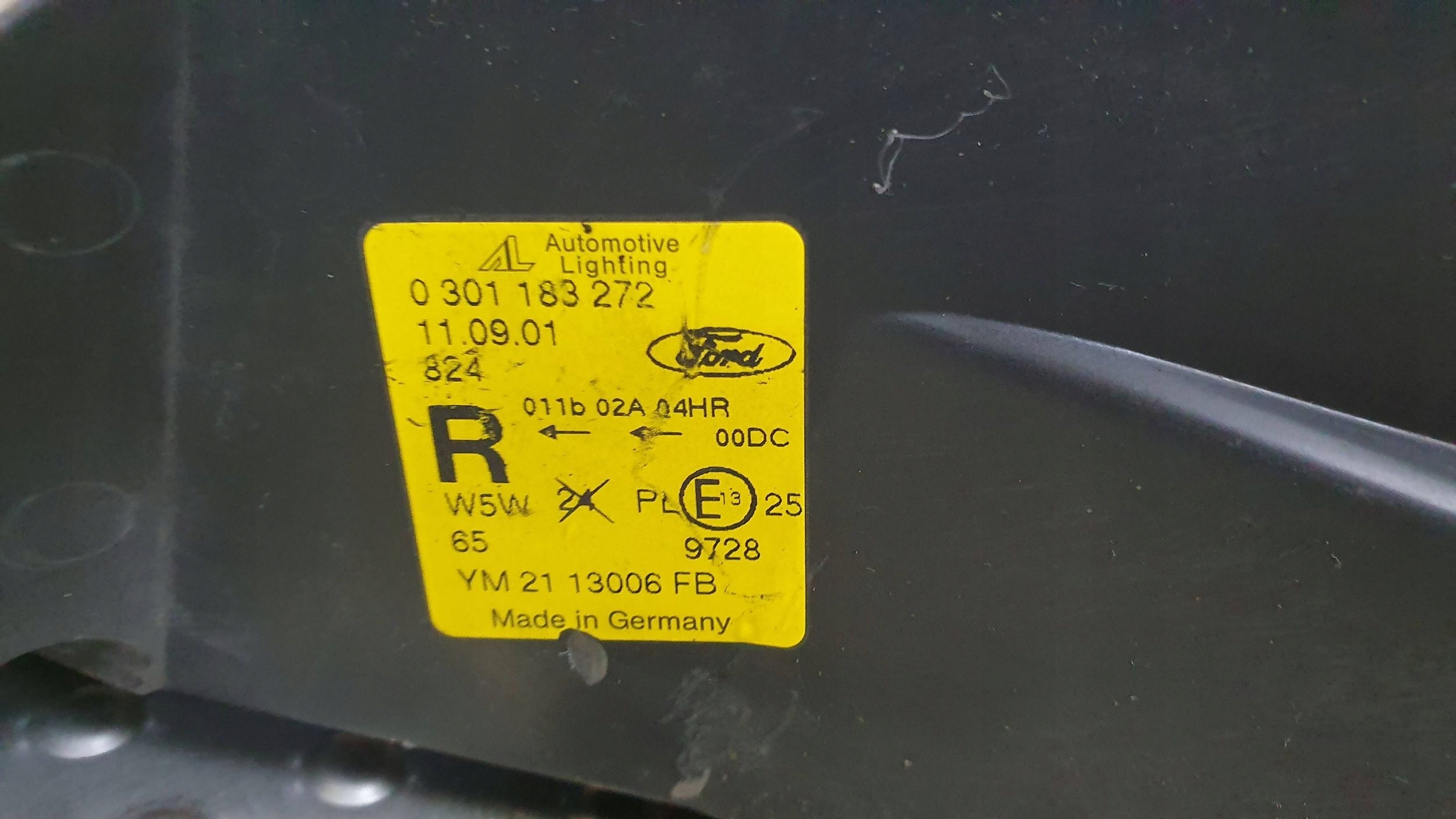 light XENON front right FORD GALAXY MK2 0301183272 04
