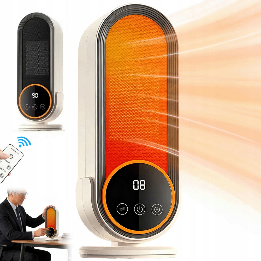 1200W Ohřívač S Dotykovým Displejem A Funkcí Okamžitého Zahřátí
