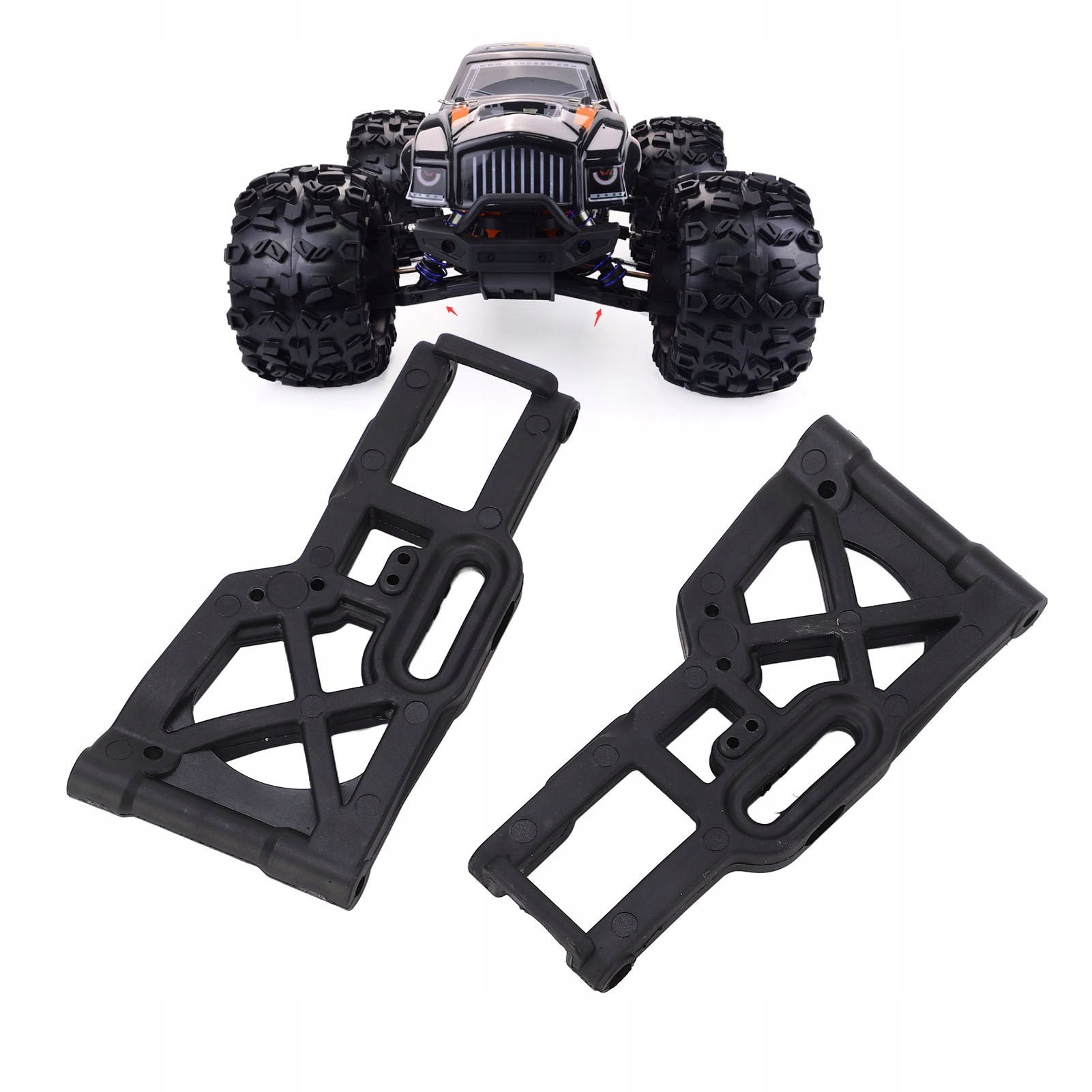 2 szt. Przednie Dolne Wahacze RC do Samochodów ZD Racing 1/8, Modele 9020 9072 9071 9203