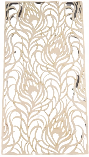 Plot S Dekorem Ozdoba Na Balkon Obdélník 130X69 Cm