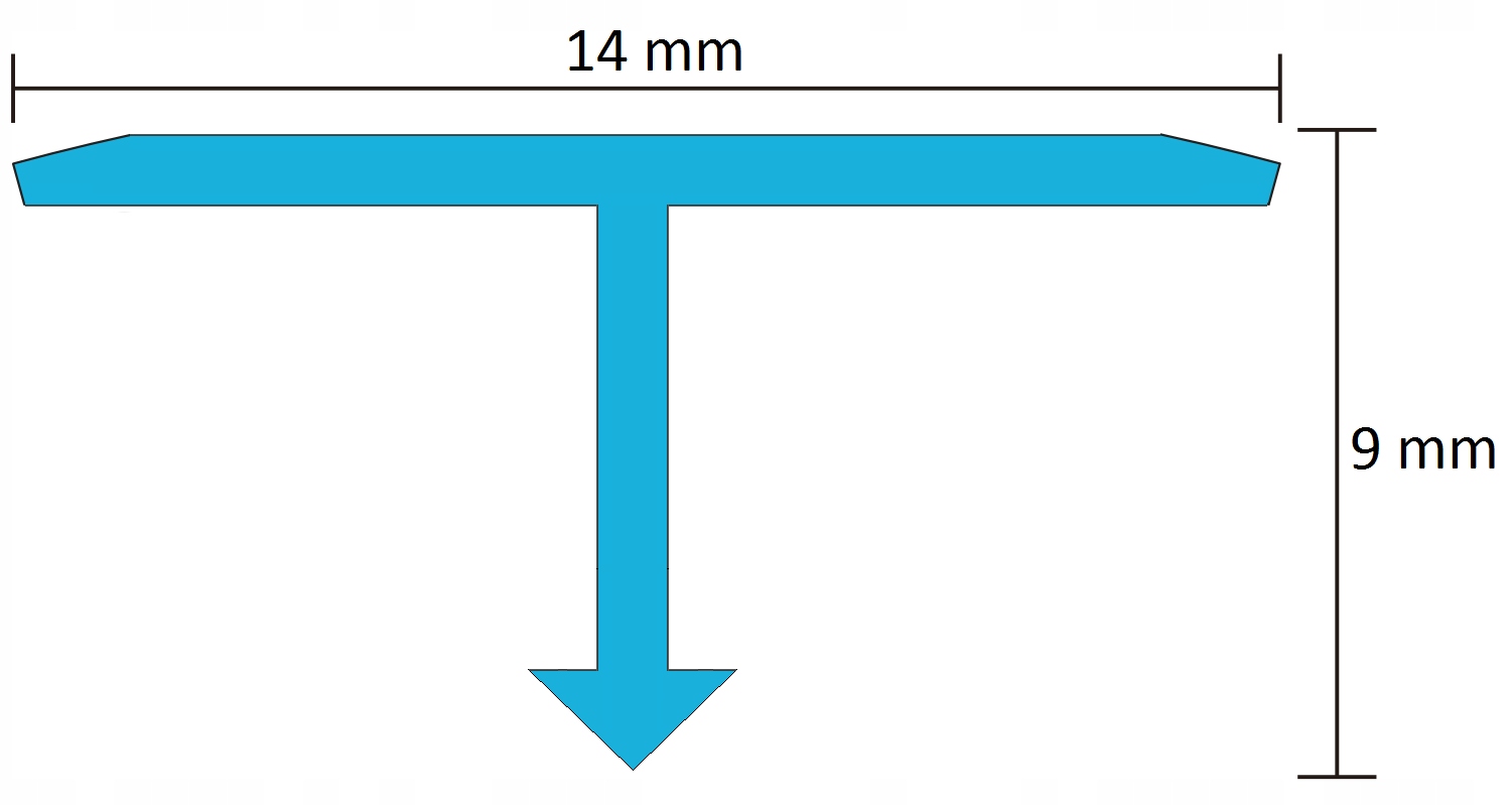 LISTWA PROGOWA MOSIĘŻNA / MOSIĄDZ CHROM 1,4cm x 90cm Kod producenta FLMT-0003