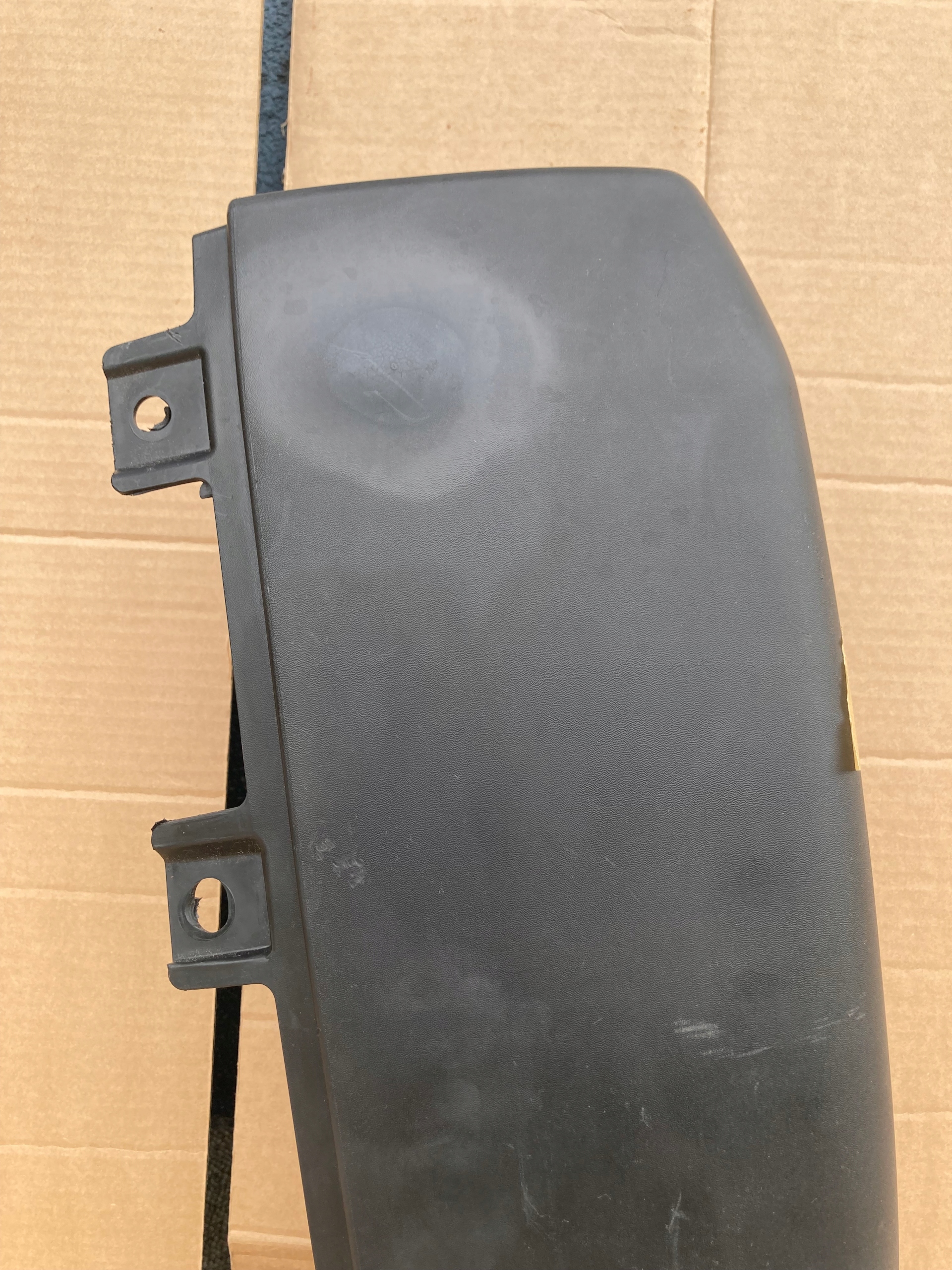 DUCATO BOXER JUMPER 17- bumper corner rear part rear left black