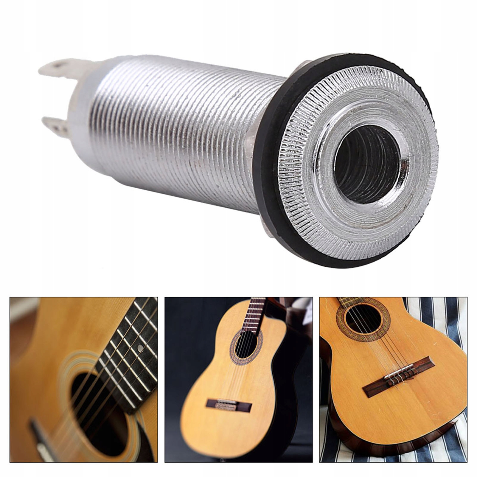 GNIAZDO JACK GITAROWE 1/4 CALA STEREO CYLINDRYCZNE Stan opakowania oryginalne