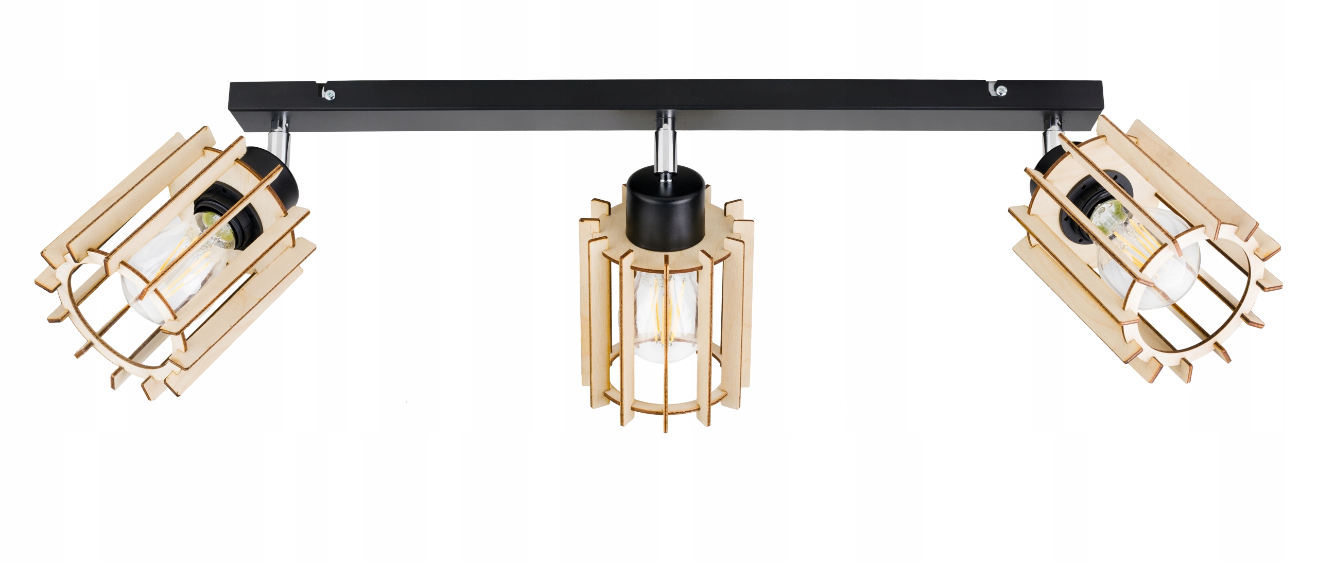 Závěsná Lampa stropní svítidlo stropní lustr Loft Dřevo