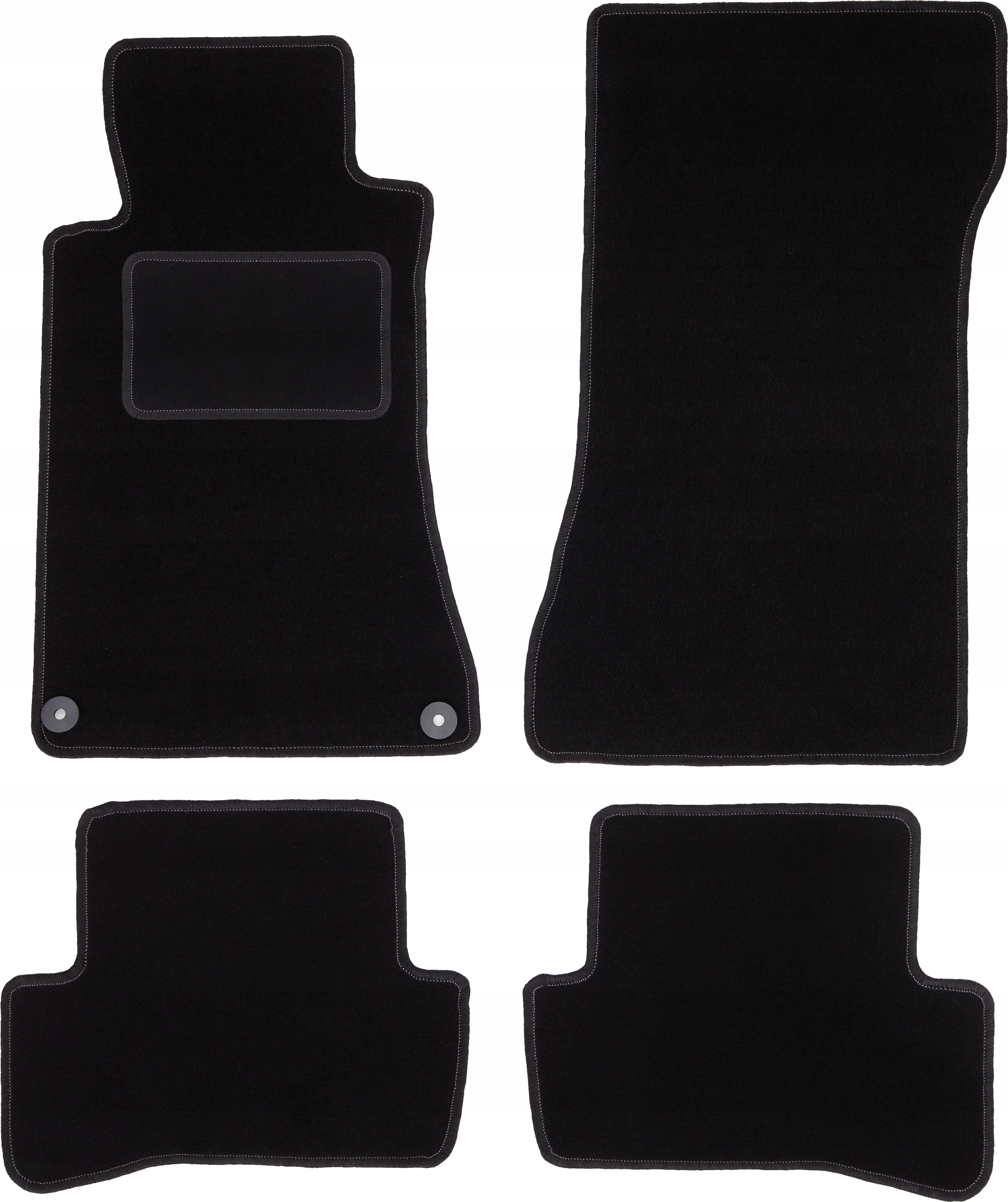 

Dywaniki welurowe Basic do Mercedes CL C203 01-08