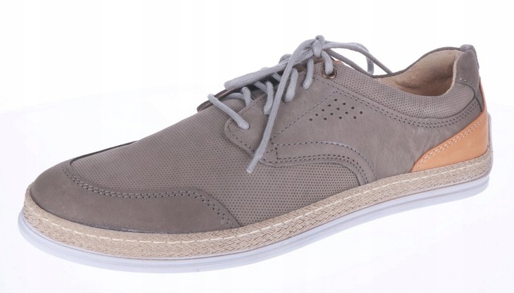 Pánské polobotky Kacper, lehké, kožené, velikost 40