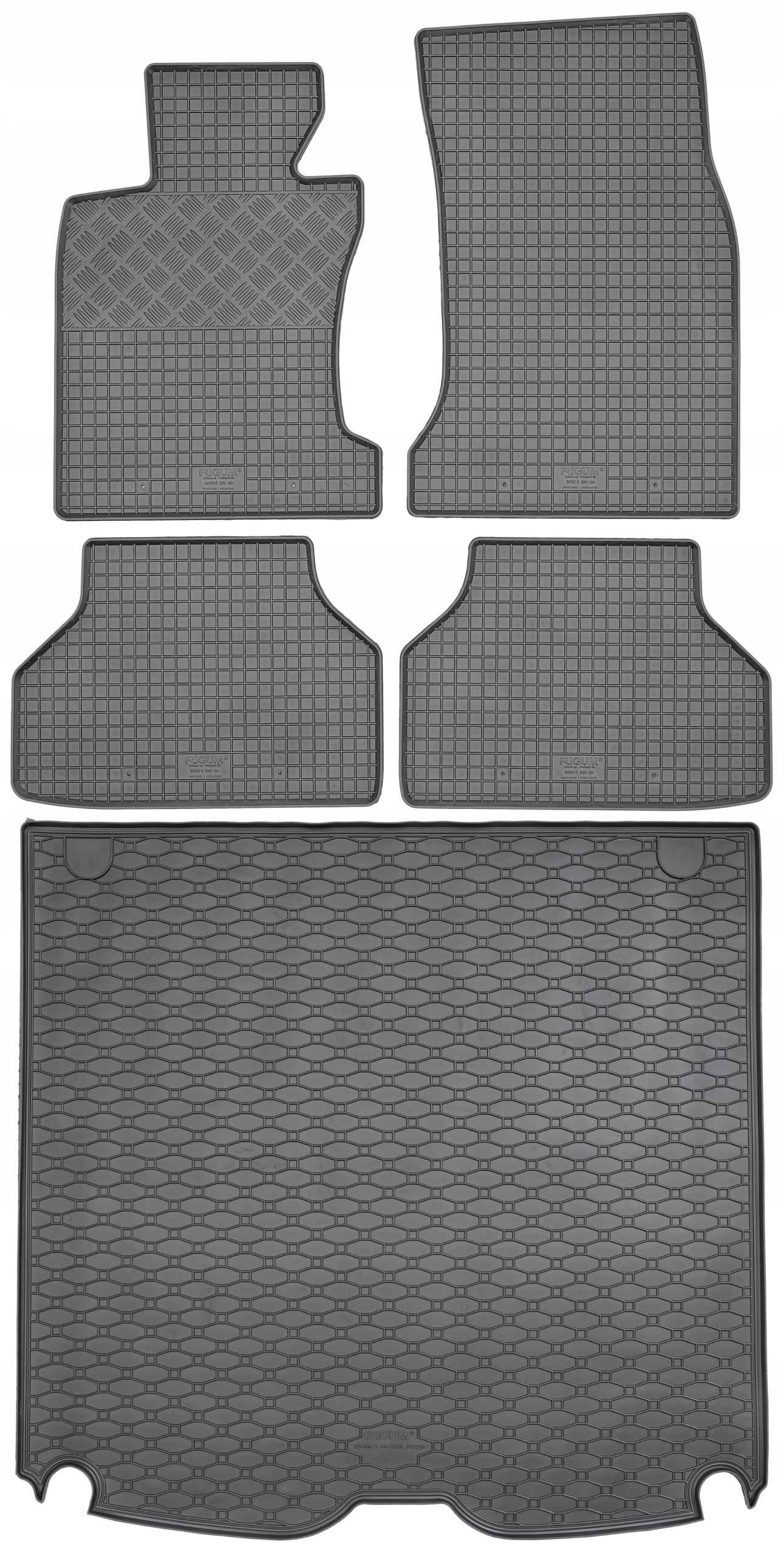 Bmw s5 E61 Kombi 2004-2010 Matrac batožinového priestoru koberčeky