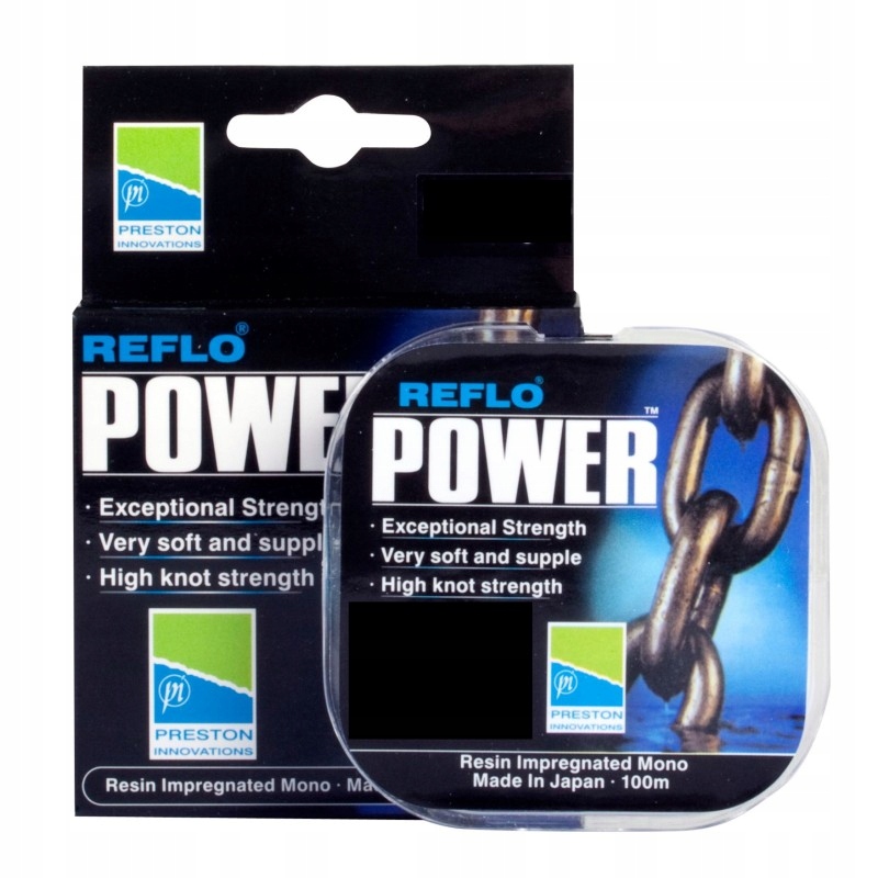 Żyłka Przyponowa Preston Reflo Power 0.13mm 2.15kg 100m Na Feeder Spławik