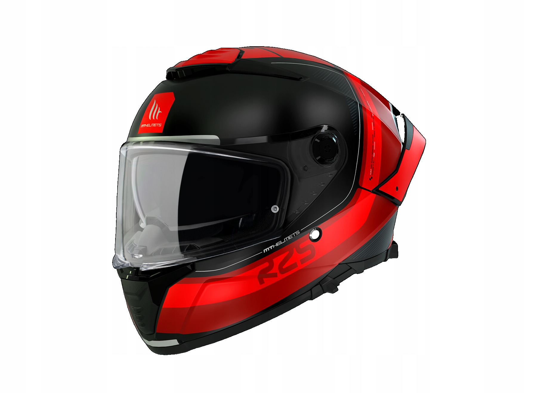 Mt Thunder 4 Sv R25 B35 Black/red Integrálna športová motocyklová prilba