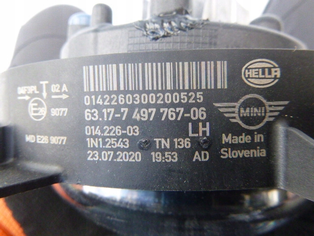 MINI COOPER CLUBMAN s левый led