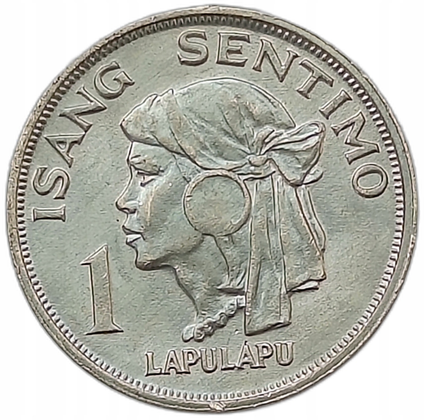 FILIPINY 1 SENTIMO 1969 KOBIETA LAPULAPU 39F4