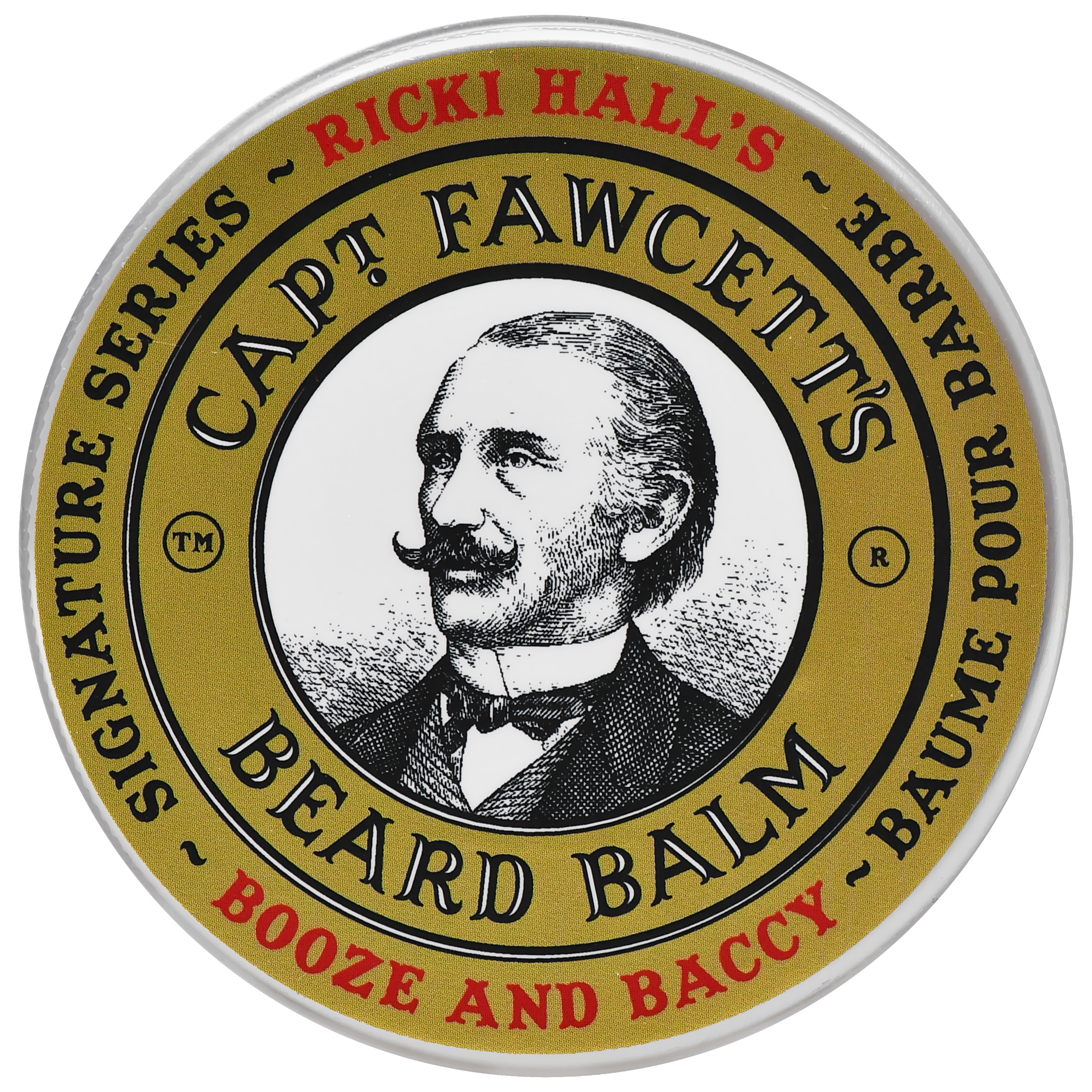 Balzám na vousy Captain Fawcett Booze Baccy Ricki Hall vyživující 60 ml