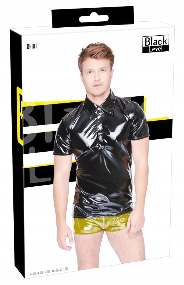 Černá vinylová Polokošile Polníček XL
