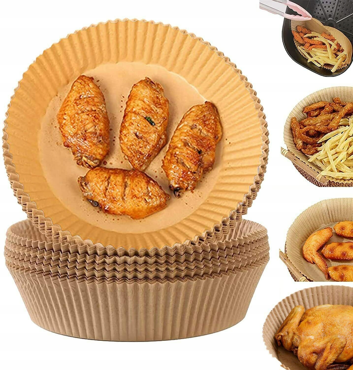 

50szt Papier do frytkownicy powietrznej pieczenia