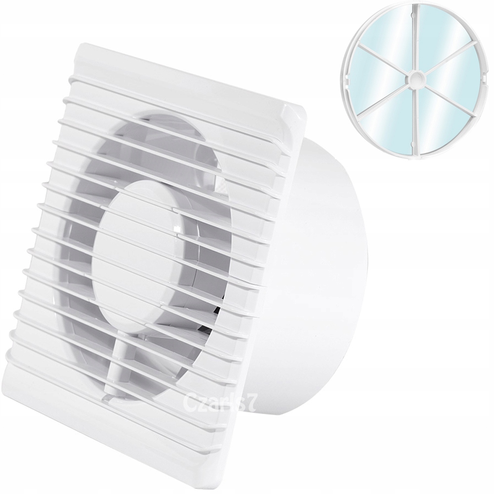 Wentylator Z Zaworem Zwrotnym Wyłącznik Czasowy Czujnik Wilgoci Fi 100