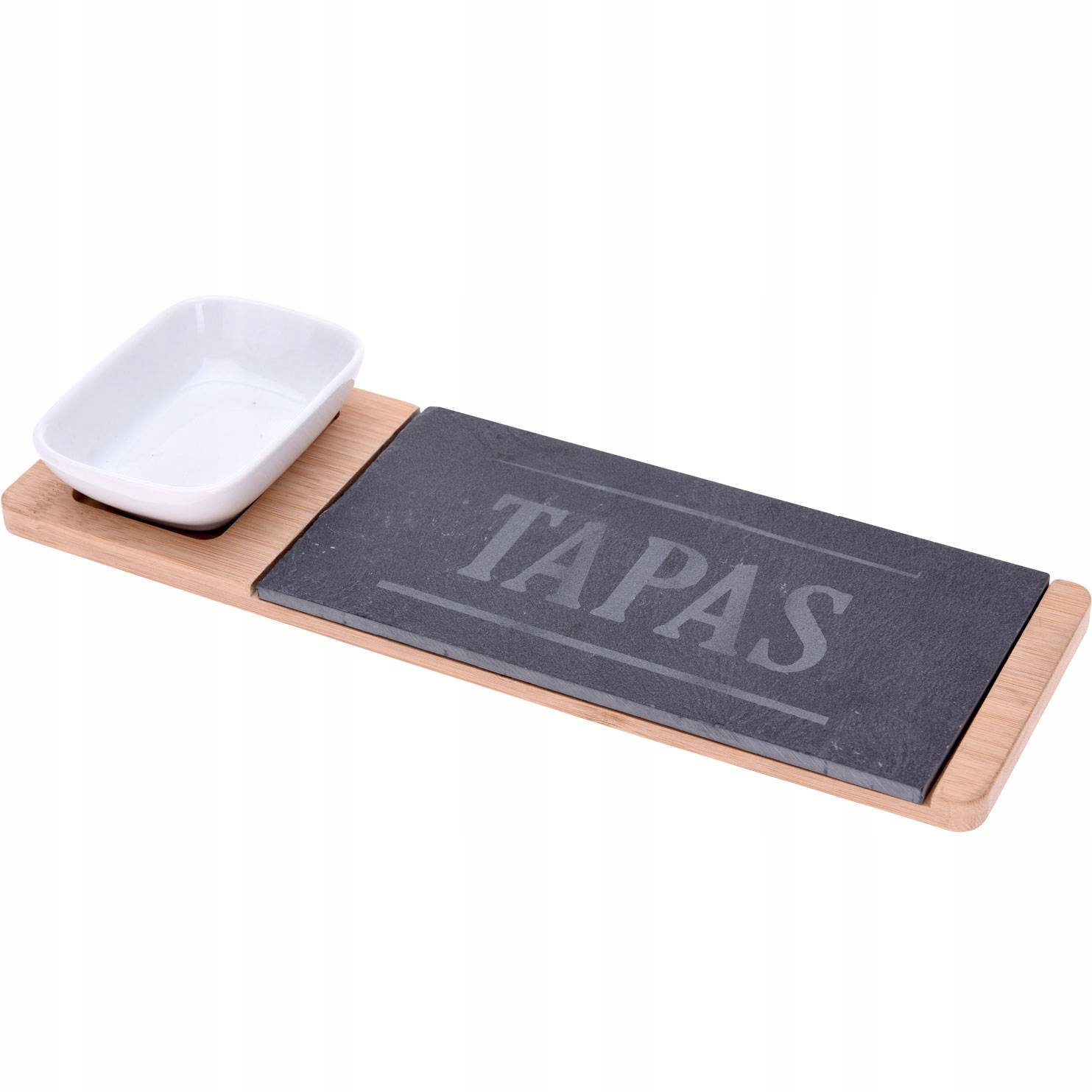 

Zestaw Do Przekąsek bambus miseczka Tapas 30x10