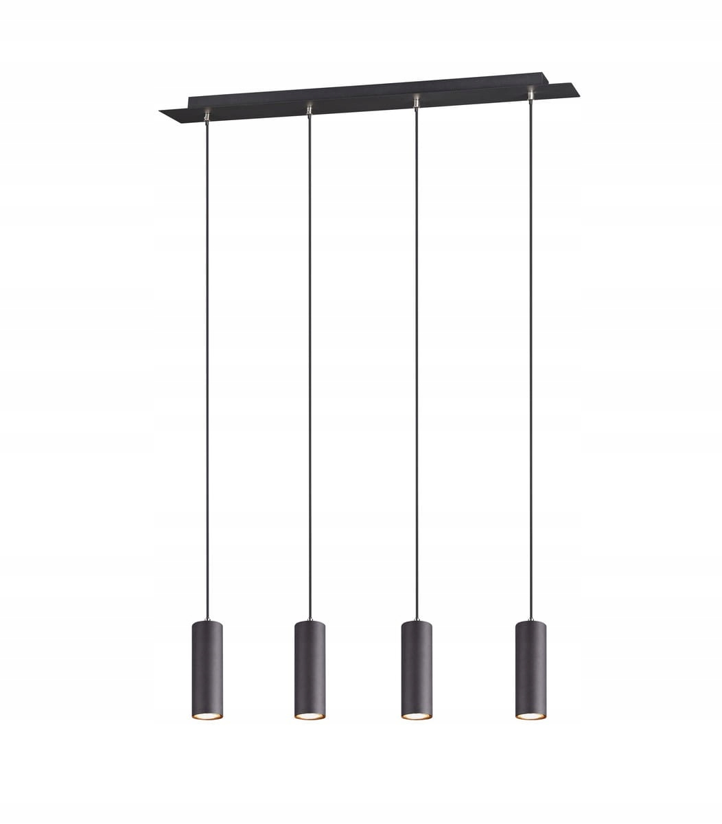 Závěsná lampa Marley černá Trio